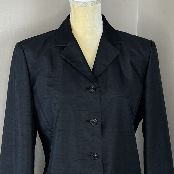 LARRY LEVINE Women Suits jacket lined light blazer Size 10 - Picture 5 of 13